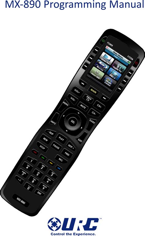 Image result for Programming MX 890 Universal Remote