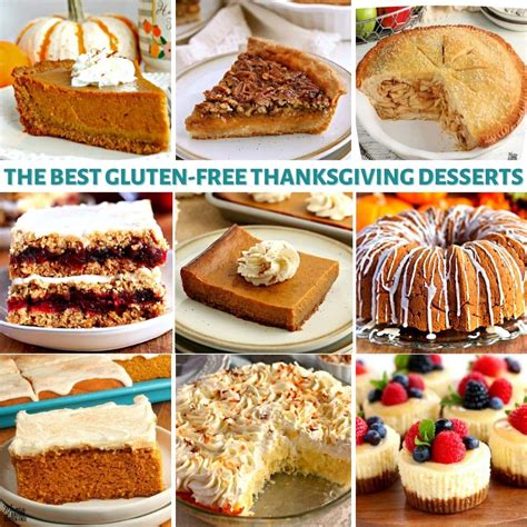 The Best Gluten-Free Thanksgiving Desserts - Mama Knows Gluten Free