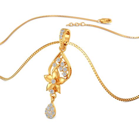 Joyalukkas 22k (916) Yellow Gold Pendant for Girls : Amazon.in: Jewellery
