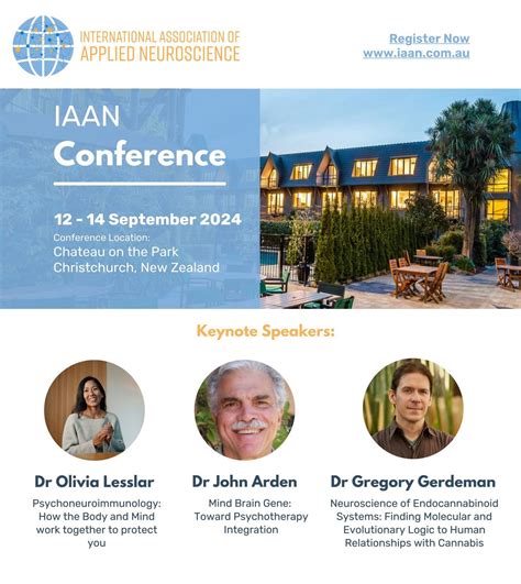 The 2024 International Association of Applied Neuroscience Conference ...