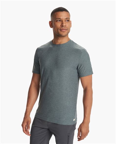 Strato Tech Tee | Men's Kashmir Heather Tech Shirt | Vuori
