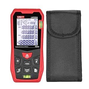 3NH® Distance Finder,LM100A Distance Measure Meter 100M with 2 Bubble ...