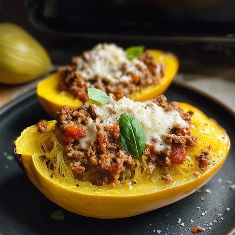 Delicious Keto Stuffed Squash with Sausage - Cuisine Genial