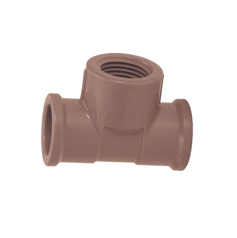 Tee Soldavel Rosca 25 Mm X 1 / 2 Amanco - Carrefour