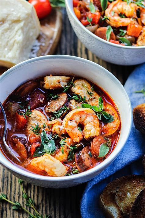 Shrimp Stew with Chicken and Sausage - Give it Some Thyme