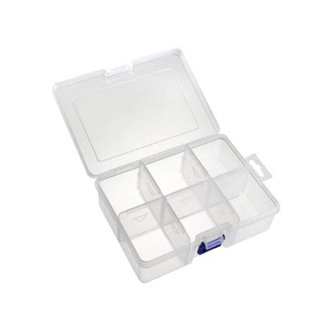 6 Grids Electronic Component Containers Tool Box | Electronics Hub