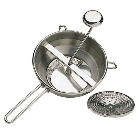 MasterClass Stainless Steel Food Mill, 20 cm (8"): Amazon.co.uk ...