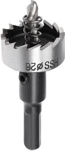 NITYA 26mm HSS Drill Bit Hole Saw Cutter for Metal Alloy Wood Price in ...