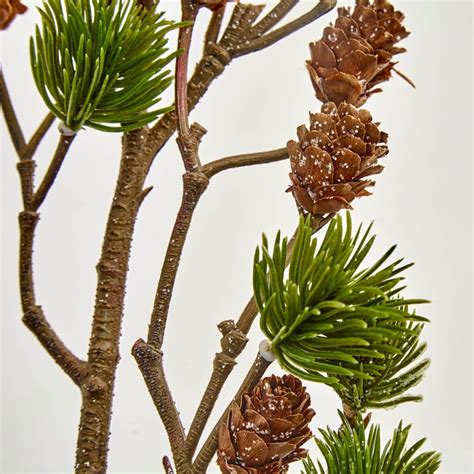 Buy Carols Artificial Pine Needle and Cone Branch from Home Centre at ...