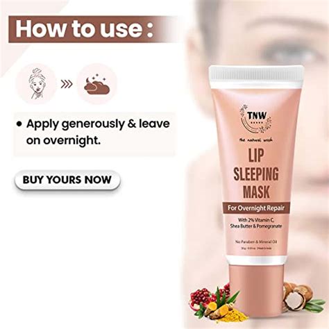Buy TNW-THE NATURAL WASH LIP SLEEPING MASK FOR REPAIRING CRACKS CHAPPED ...
