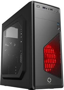 CHIPTRONEX X410B Mid-Tower Cabinet Cabinet with USB 2.0 and USB 3.0 ...
