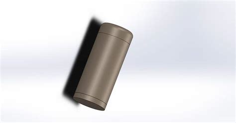 Industrial design drawings and 3D render needed for a metal deodorant ...