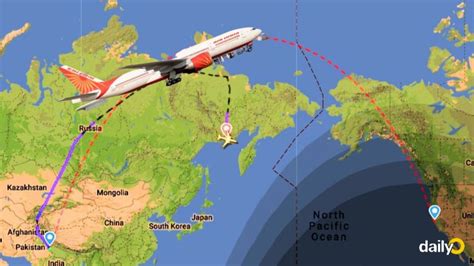 How a revised Air India route helped AI 173 Delhi-San Francisco land on ...