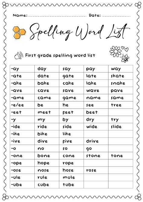 12 Bee Worksheets For First Graders - Free PDF at worksheeto.com