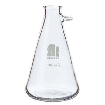 Kimcote Safety-Coated Heavy-Walled Glass Filtering Flasks - Cole-Parmer ...