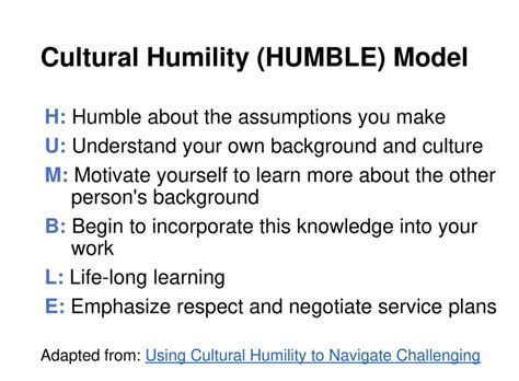 Image result for Cultural Humility Examples