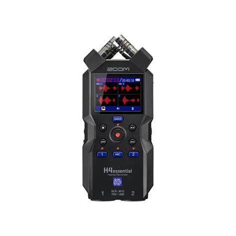 ZOOM Zoom H4essential Handy Recorder Black 32bit Float 4 Track Time Co ...