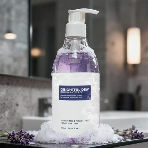 MENN & CO Delightful Dew Lavender Shower Gel for Men | Soothing ...