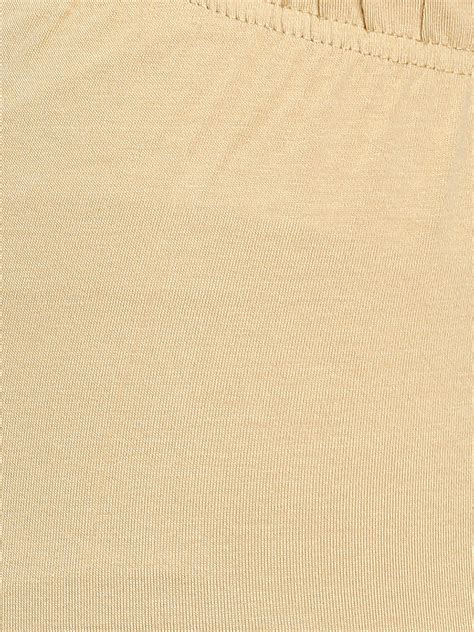 Buy Now,Women's Beige Cotton Lycra Solid Leggings