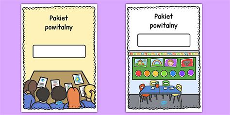 Okładka do Pakietu powitalnego (w pionie) po polsku