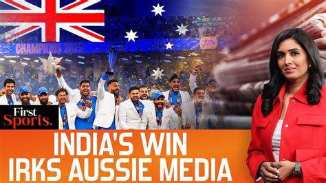 Aussie Media Question India's ICC Win, Farce Or Jealousy? | First ...