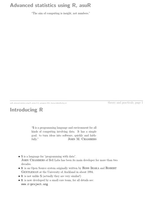 Image result for Advanced Statistics Using R