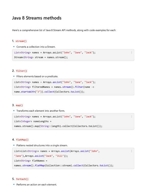 Image result for Stream API Methods in Java 8