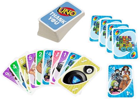 Games Uno - Thank You Heroes Card Game - Uno - Thank You Heroes Card ...