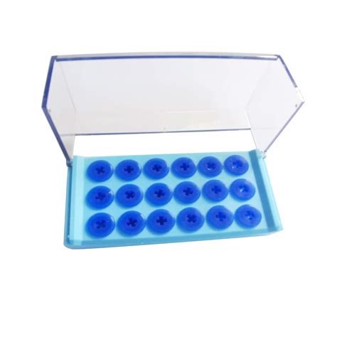 SS WHITE – Endo box 18 Holes Autoclavable | Burs and Instruments Holder ...