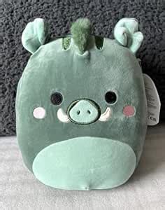 Buy Squishmallows 8" Tonya The Green Warthog - Officially Licensed ...