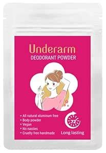 Buy Underarm Deodrant powder Natural For Men and Women, Antiperspirant ...