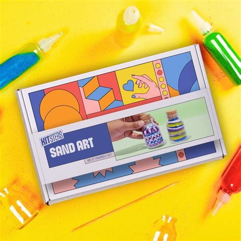 DIY Sand Art Kit | DIY Arts & Crafts Kit | Kitsters