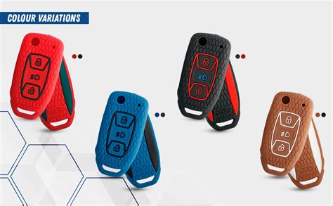 Keycare® Silicone Key Cover Compatible for Tata Curvv, Nexon, Harrier ...