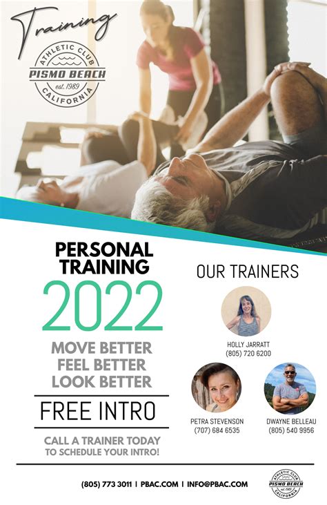 Personal Training at Pismo Beach Athletic Club - Pismo Beach Athletic Club