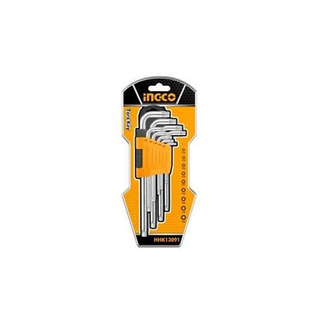 Buy Ingco Long Arm Torx Key T10-50 HHK13091 (Pack of 2) Online - Technocart