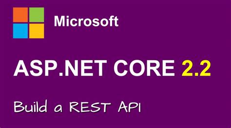 Build a REST API with ASP.NET Core 2.2
