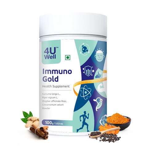 Immuno Gold for Immunity & Weight Loss Support | 4UWell