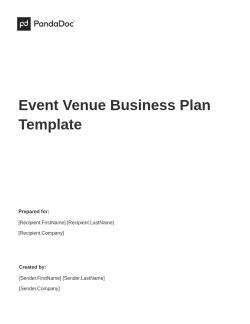 Event Venue Business Plan Template 的图像结果