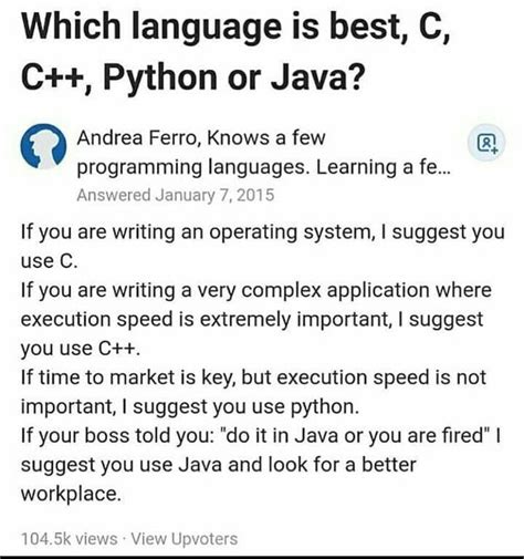 What Is Best Programming Language 的图像结果