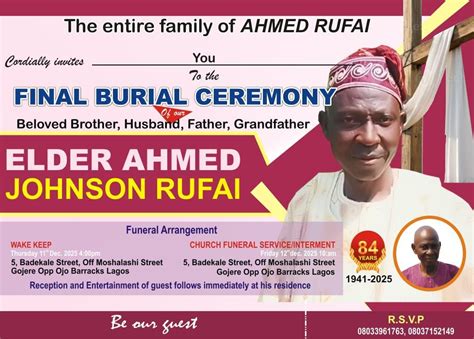 final burial arrangement , ileepo bus stop, Lagos, Nigeria, 12 December ...
