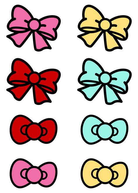 Printable Hello Kitty Bow
