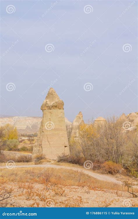 Cappadocia, Kapadokya Rock Caves in Turkey Stock Image - Image of ...