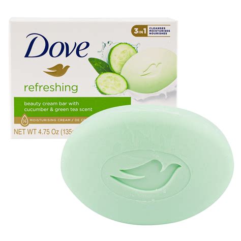 Wholesale Dove Soap Bar - Fresh Green, 4.75oz GO FRESH GREEN