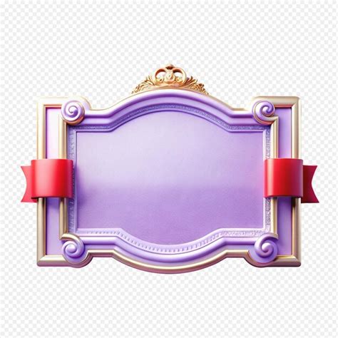 Gold frame ornate design luxury elegant rectangular shape blank ...