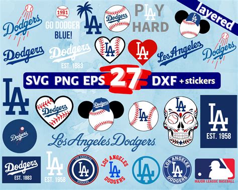 Los Angeles Dodgers, Los Angeles Dodgers svg, Los Angeles Dodgers logo ...