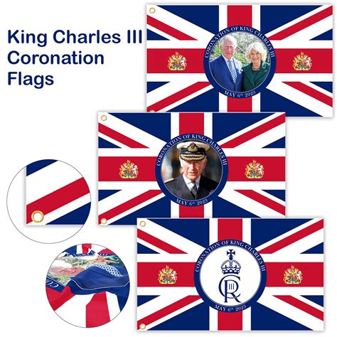 King Charles III Coronation Ceremony 2023 Union Jack | Ubuy India