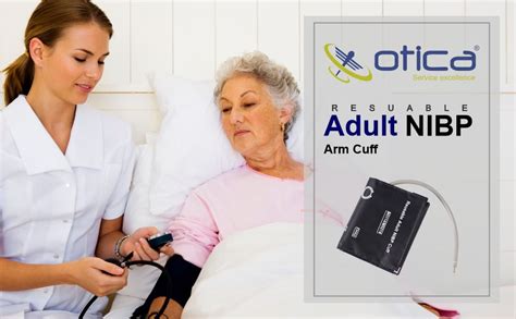 OTICA NIBP Hose Pipe for Multipara Patient Monitor | Reusable NIBP Cuff ...