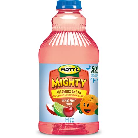 Buy Mott's Mighty Flying Fruit Punch Juice, 64 Fl Oz Bottle Online at ...