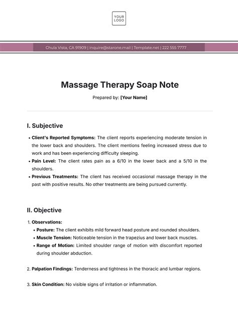 Free SOAP Note Templates, Editable and Printable