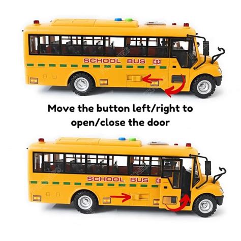 Friction School Bus Toy | LMI-8089-1– KidsROAR